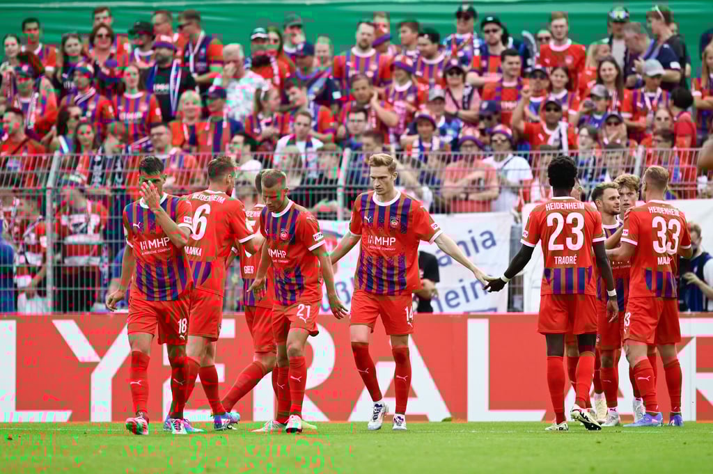 Der 1. FC Heidenheim zieht in die nächste Runde ein.