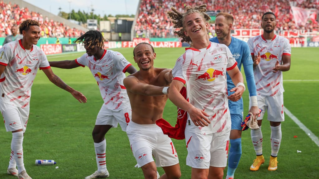 Zweitjüngster RBSpieler Erste PflichtspielMinuten im DFBPokal für