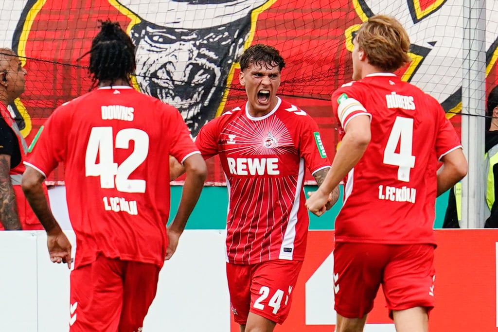 Julian Pauli hat Köln in Führung gebracht.