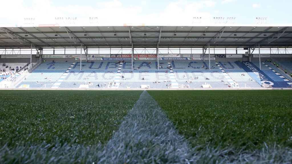 Die Avnet-Arena vom 1. FC Magdeburg.