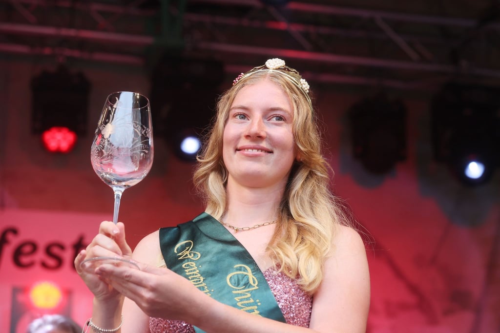 Saskia Zahn ist Thüringens neue Weinprinzessin.