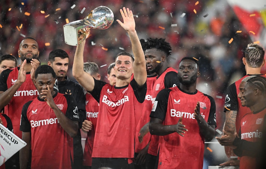 Die nächste Party. Mit dem Gewinn des Supercups schöpft Meister Leverkusen Mut für die neue Saison.
