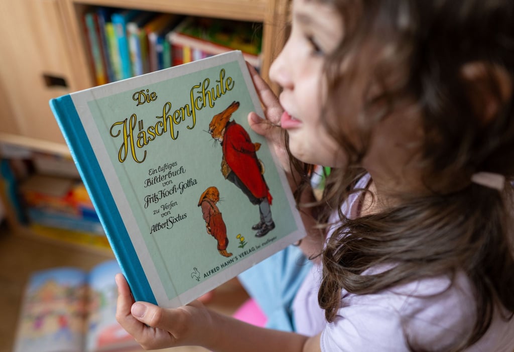 100 Jahre alt und weiterhin bei Kindern beliebt: „Die Häschenschule“ von Albert Sixtus (1892-1960).