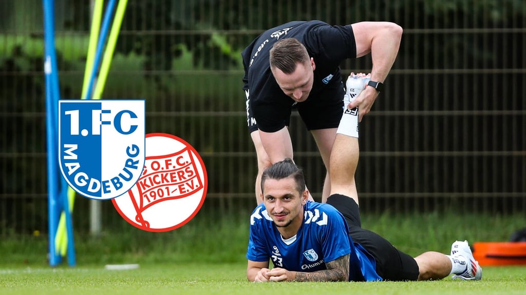 Baris Atik vom 1. FC Magdeburg: Er fällt gegen Kickers Offenbach verletzt aus.