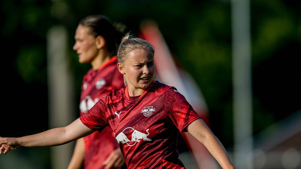 Vanessa Fudalla zeigt sich in der Vorbereitung von RB Leipzig treffsicher.