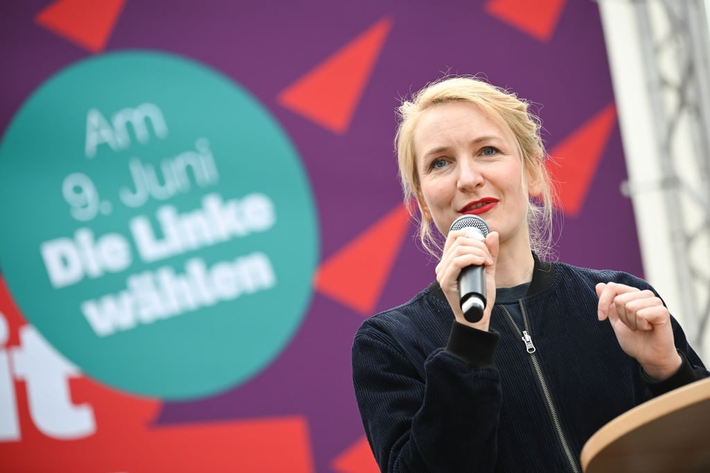 Strebt an die Spitze ihrer Partei: Ines Schwerdtner. (Archivbild)