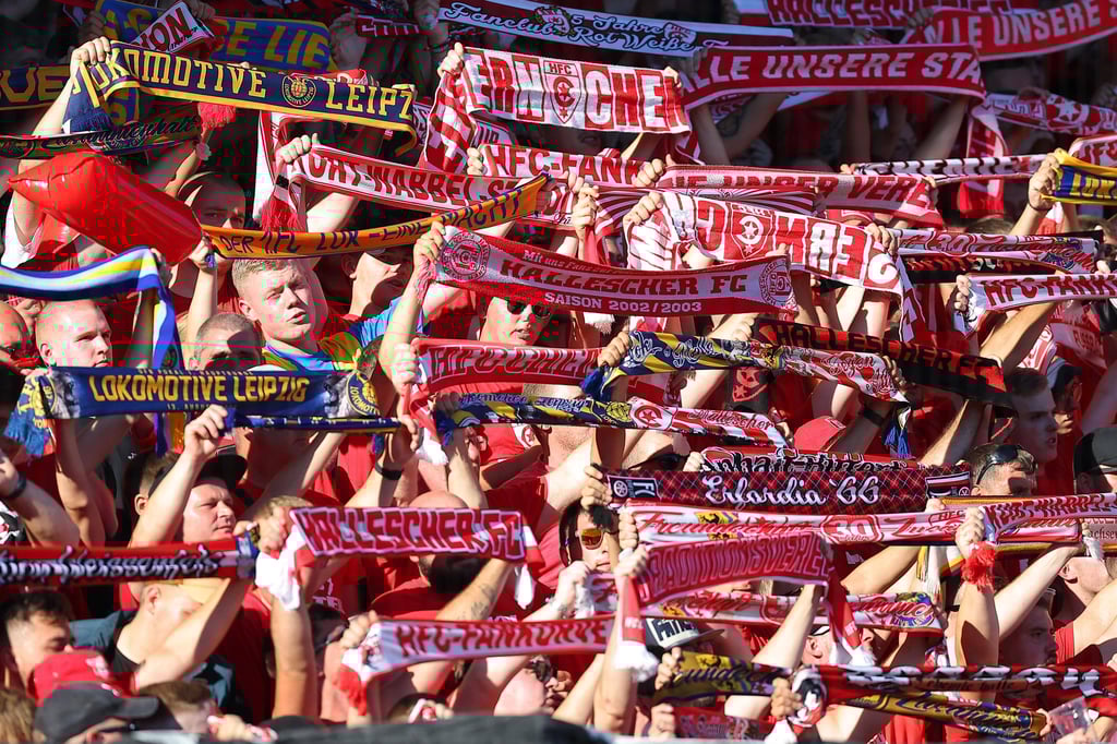 Die HFC-Fans sahen im Pokal ein tolles Spiel. Das Catering sorgte aber für Ärger.