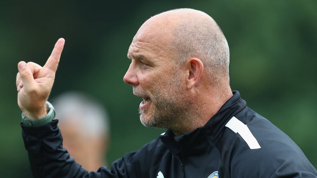 Ronny Thielemann als Co-Trainer von Eintracht Braunschweig.