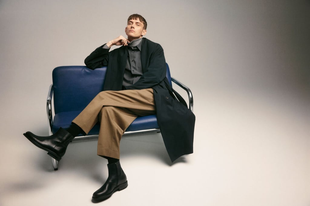 Bei den Schuhen wird mehr Wert auf Eleganz gelegt, zum Beispiel bei den Chelsea-Boots von Vagabond (Schuhe ca. 180 Euro).