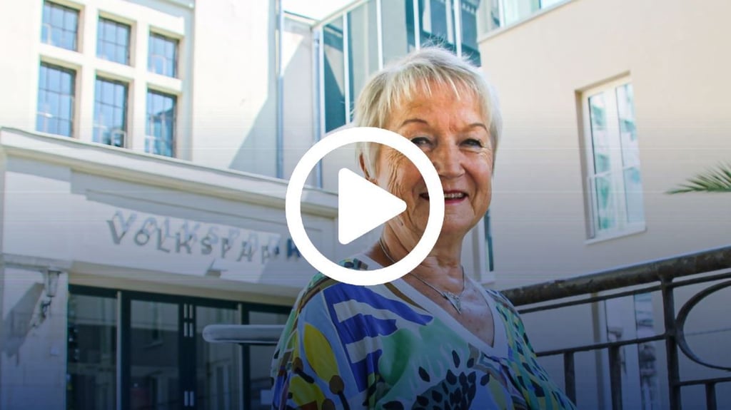 Ingrid Häußler im Volkspark