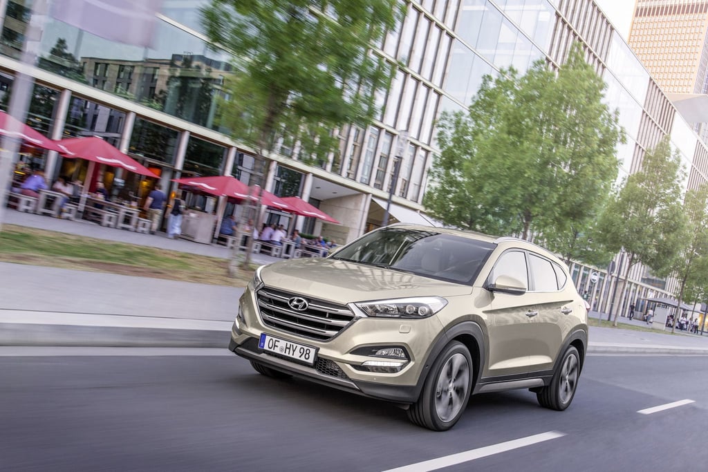 Den Hyundai Tucson gibt es als Benziner und Diesel.