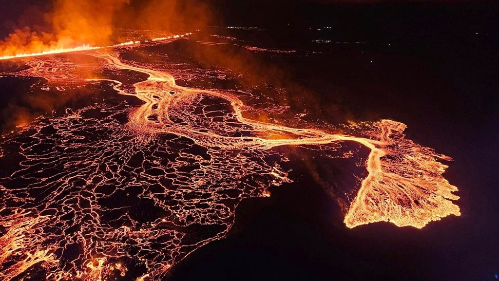 Vulkanausbrüche sind auf Island keine Seltenheit, liefern aber immer wieder spektakuläre Bilder.