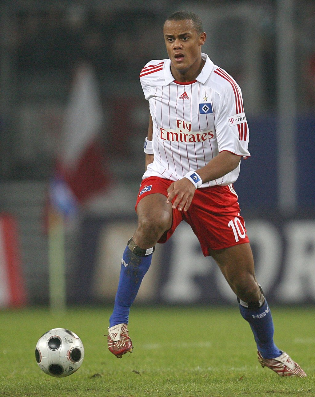 Als HSV-Profi lief es für Vincent Kompany bei einem Spiel in Wolfsburg gar nicht gut.