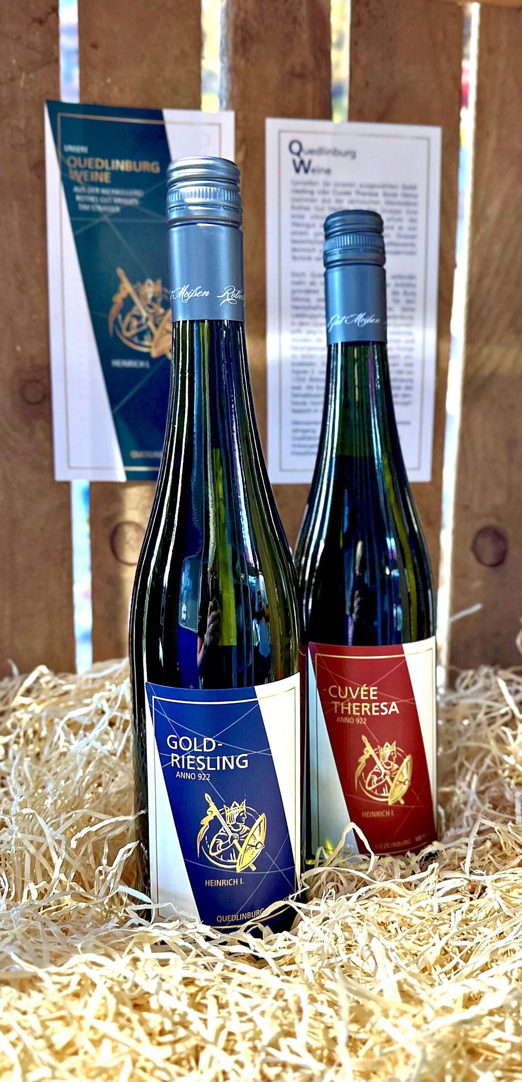 Bei der Quedlinburg-Tourismus-Marketing GmbH gibt es nun wieder „Quedlinburg Weine“.
