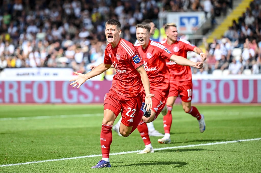 Nach zwei späten Joker-Toren bejubelte Fortuna Düsseldorf drei Punkte beim SSV Ulm.