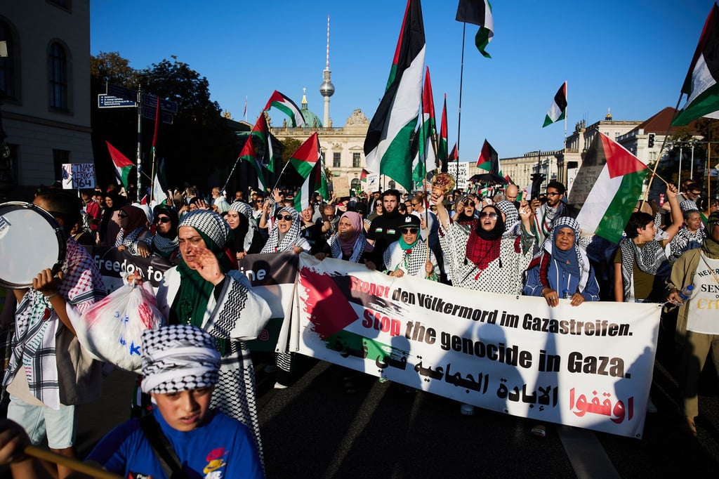 Pro-Palästina-Demonstration in Berlin