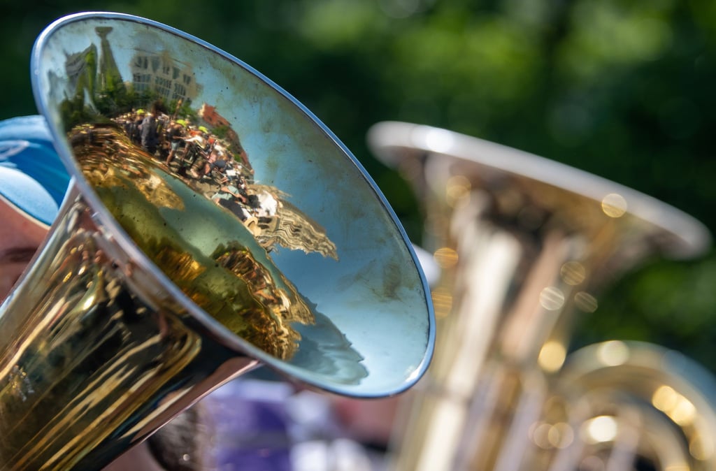 Das Posaunenwerk der Evangelischen Kirche in Mitteldeutschland möchte in einer Art Marathon alle Melodien des Evangelischen Gesangbuchs spielen. (Archivbild)