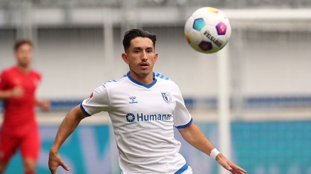 Jason Ceka ist mit seiner Rolle bei den Blau-Weißen unzufrieden.