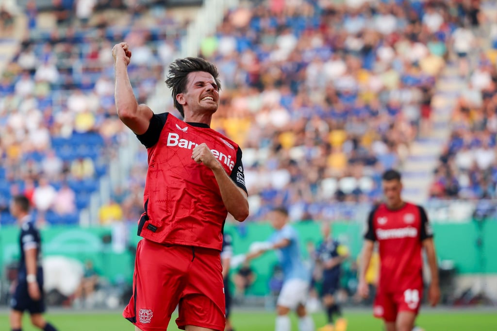 Muskeln gezeigt: Jonas Hofmann erzielte das Tor des Tages.