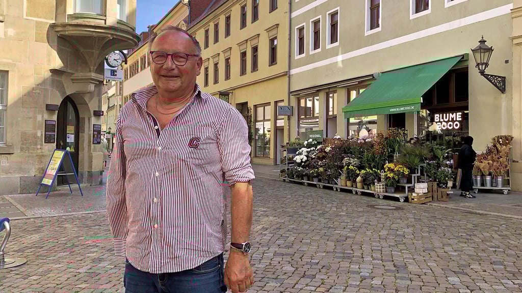 Joachim Richter, langjähriger Stadtrat und Oldtimer-Fan: „Ich bin stolz auf diese Stadt.“