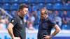 Die Wege von Christian Titz (links) und Magdeburgs Sportchef Otmar Schork trennen sich.
