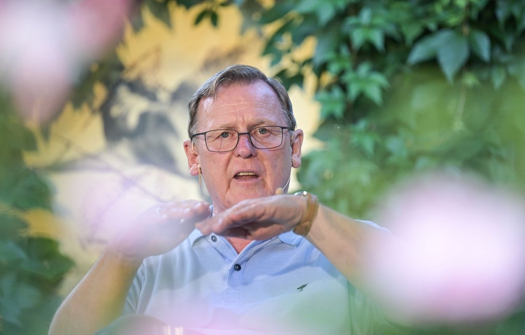 Ministerpräsident Ramelow muss um sein Amt fürchten - seine Linke steht in Thüringen in einer neuen Umfrage bei 13 Prozent. (Archivfoto)