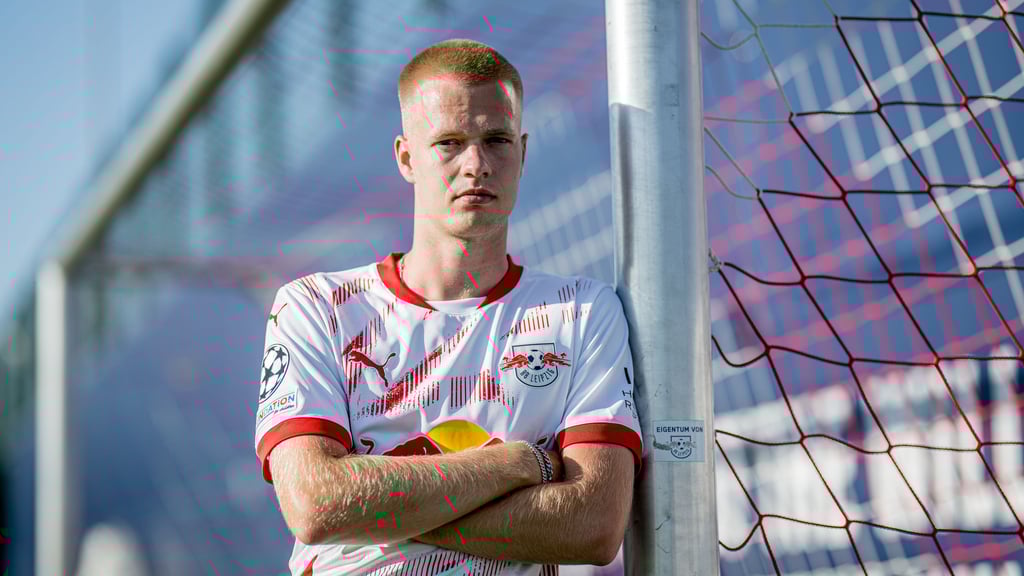 „Er fragt, will wissen, zeigt sich”: Arthur Vermeeren ist neu bei RB Leipzig.