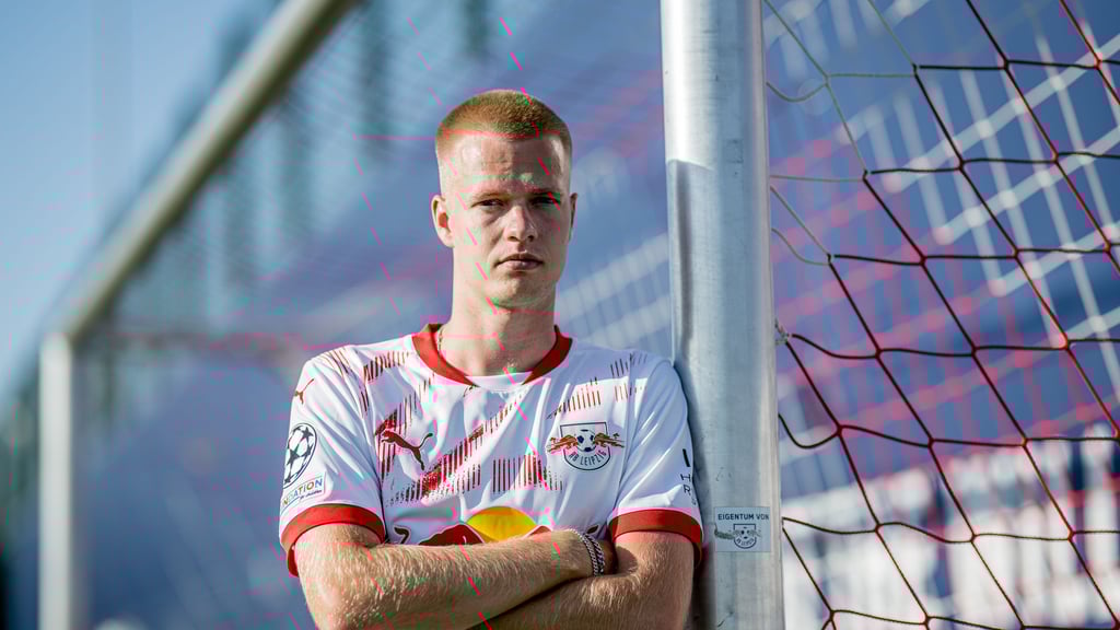 „Er fragt, will wissen, zeigt sich”: Arthur Vermeeren ist neu bei RB Leipzig.