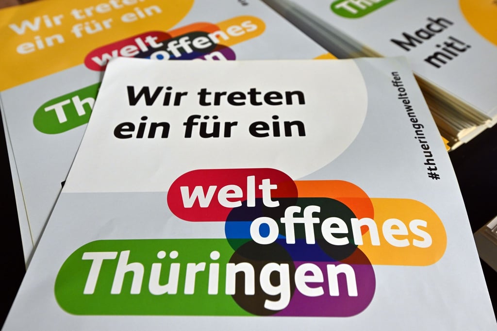 Mehr als 8.000 Unterstützer, darunter Unternehmen, Organisationen und verschiedene Einrichtungen zählt das Bündnis für ein weltoffenes Thüringen. (Archivbild)