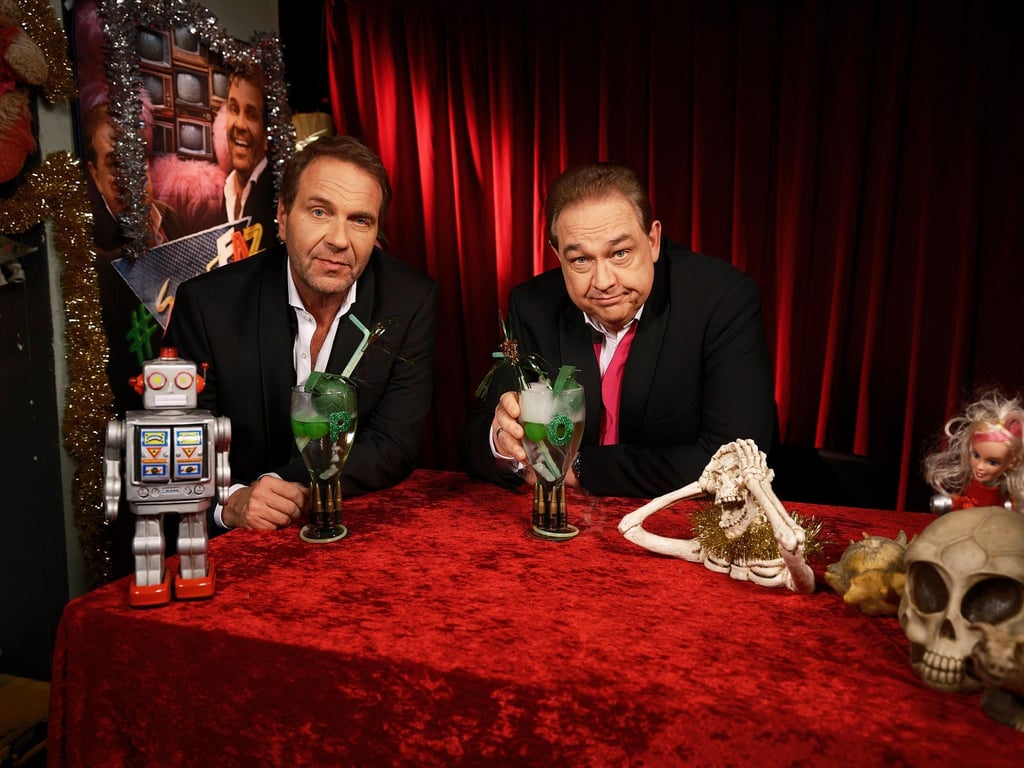 Das Schund-Festival „#SchleFaZ“ der Entertainer Oliver Kalkofe (rechts) und Peter Rütten geht in eine neue Runde.