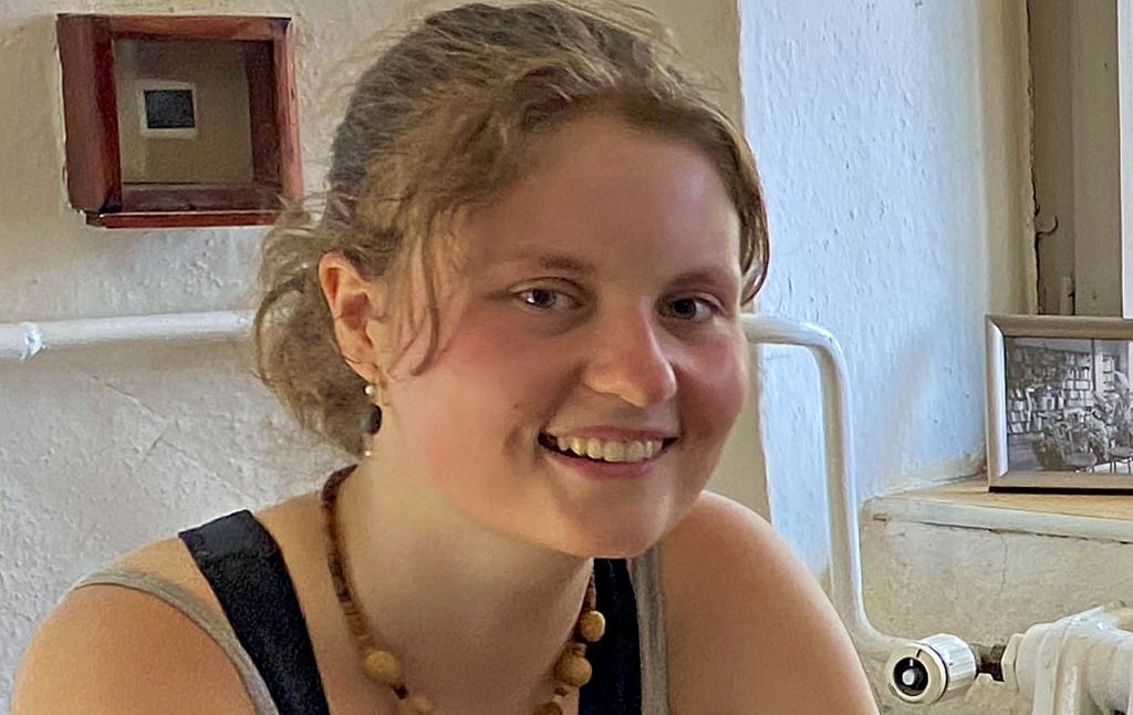 Ashley Lindau freut sich auf die Herausforderung der langen Wanderung von Halberstadt hinauf auf den Brocken.