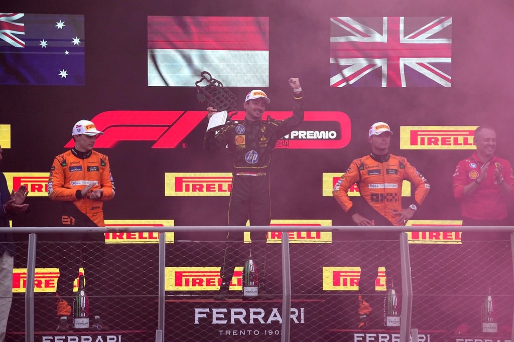 Das beste Podium der Formel 1.