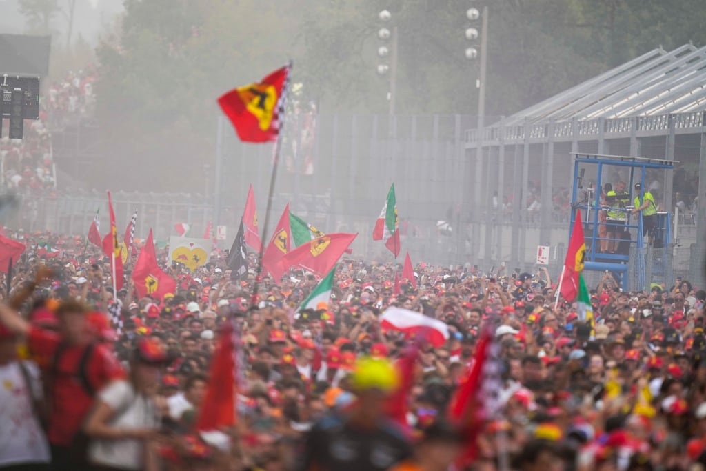 Es sind diese Bilder, die für den Mythos Monza sorgen.