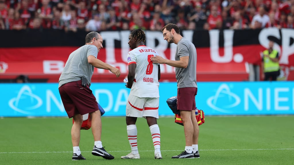 Welchen Tag haben wir heute? Amadou Haidara wirkte nach dem Boniface-Tritt desorientiert.