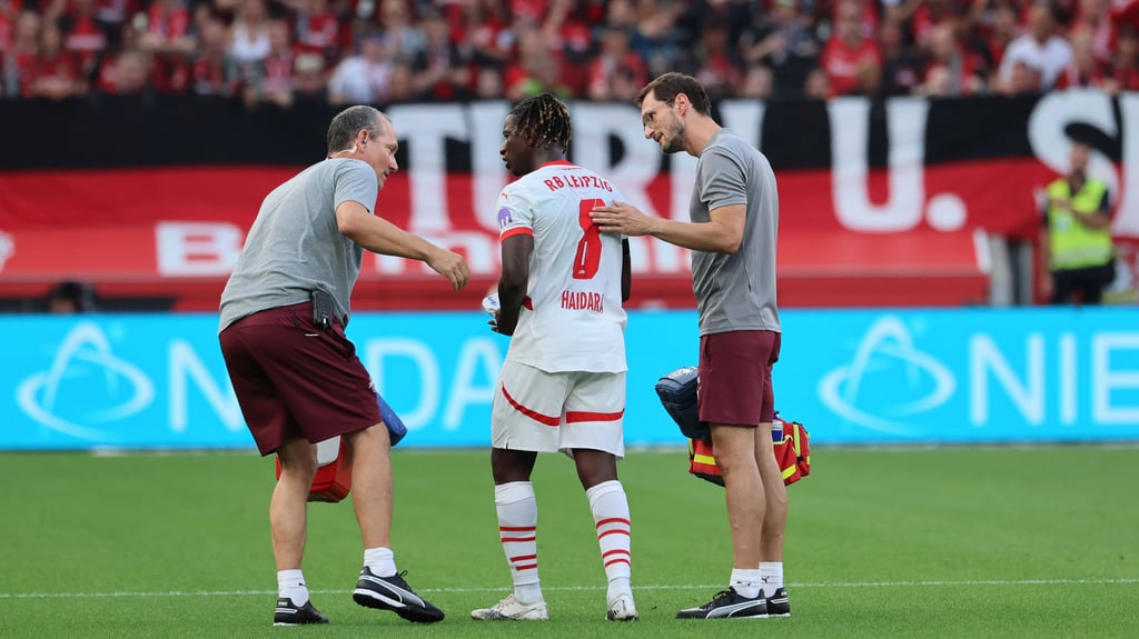 Welchen Tag haben wir heute? Amadou Haidara wirkte nach dem Boniface-Tritt desorientiert.