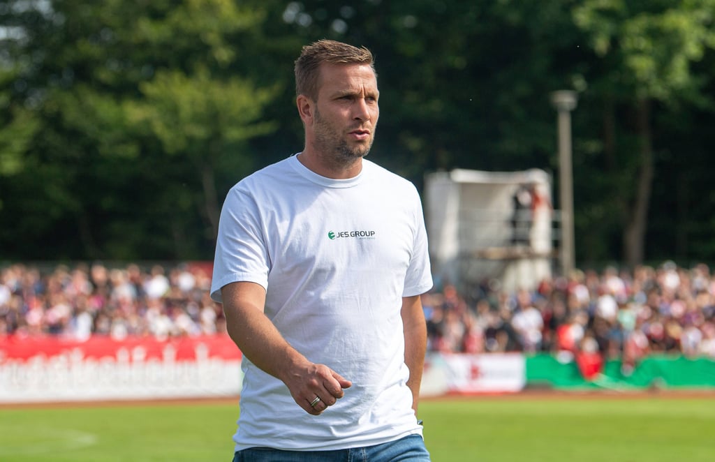 FCM-Aufstiegsheld und heutiger Trainer vom Greifswalder FC: Lars Fuchs.