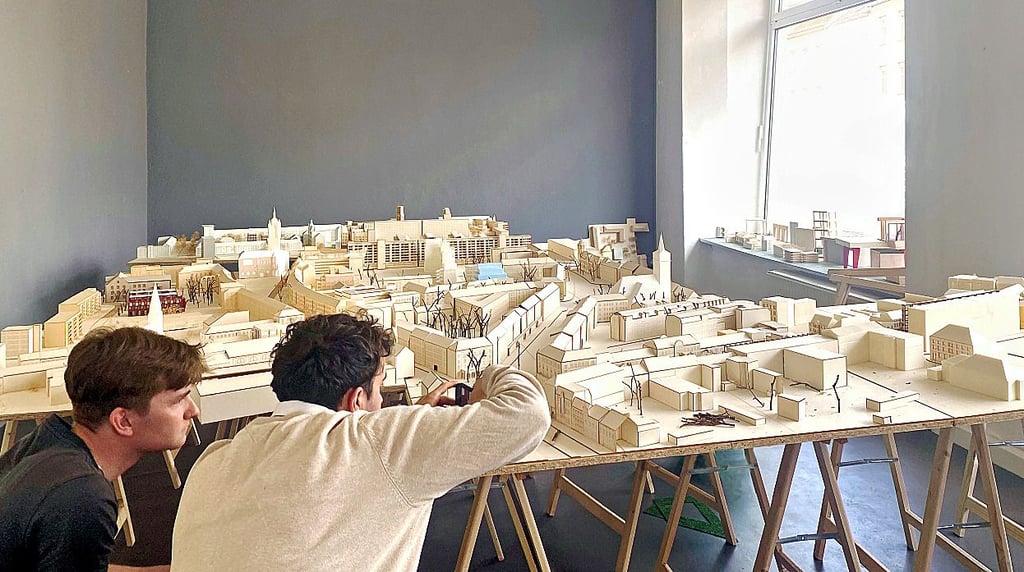 Nachhaltige Stadtentwicklung wird an der Hochschule gelehrt.