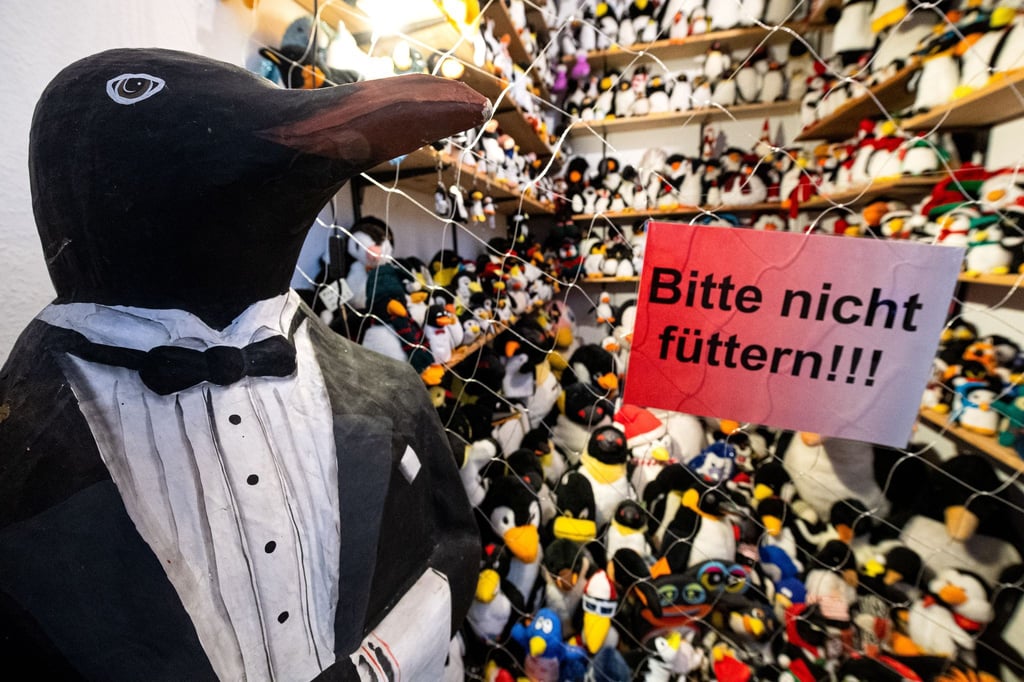 In dem Museum können Besucher unter anderem Pinguine als Plüschtiere und Sammlerfiguren besichtigen. (Archivbild)