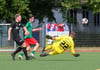 A-Junior Bleon Rexhepi (2.v.l.) schnürte gegen Union Schönebeck einen Doppelpack zum Heimsieg des SV Arminia.