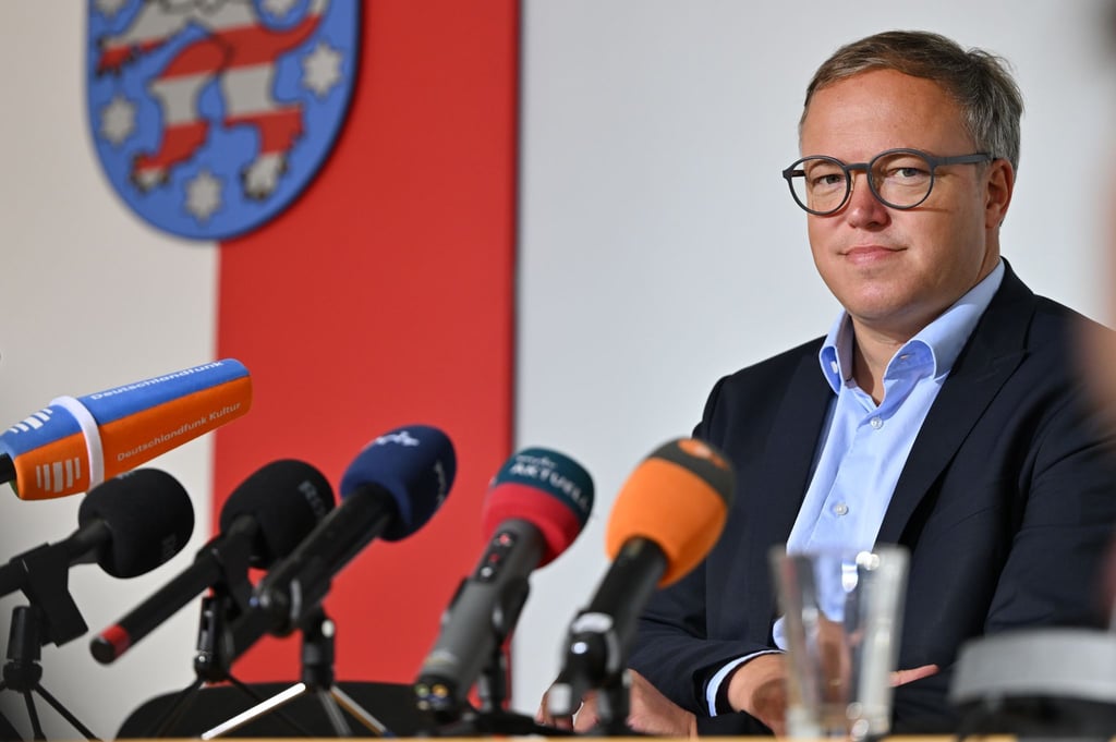 Thüringens CDU-Chef Mario Voigt kann sich keinen Parlamentspräsidenten mit AfD-Parteibuch vorstellen.