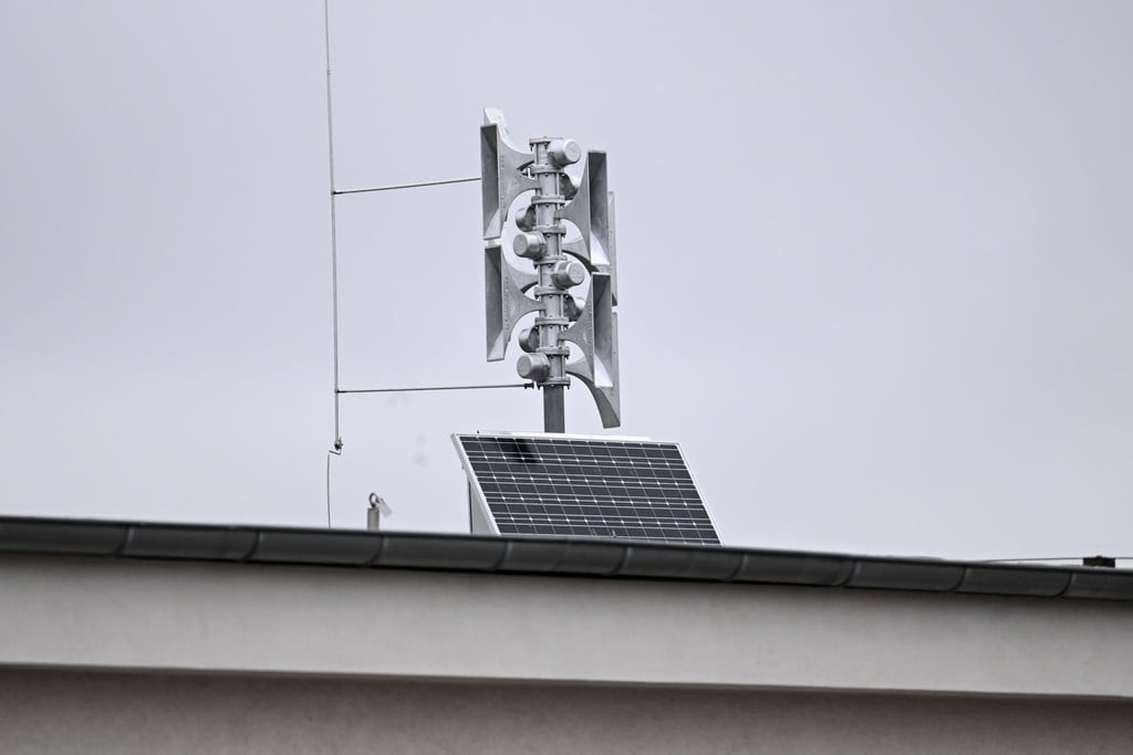 In Berlin gibt es erst rund 290 von 450 geplanten Sirenen. (Archivbild.