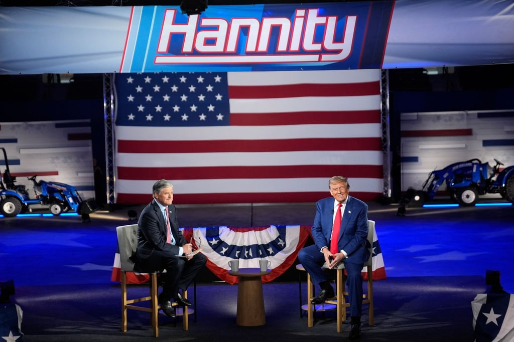 Die Townhall auf Fox News ist für Trump ein Heimspiel.