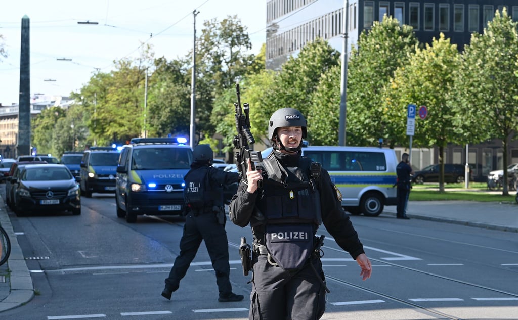 Polizeieinsatz nach der Schießerei in München