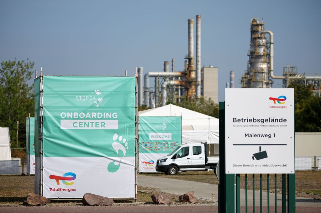 Anlagen der TotalEnergies Raffinerie stehen demnächst still.