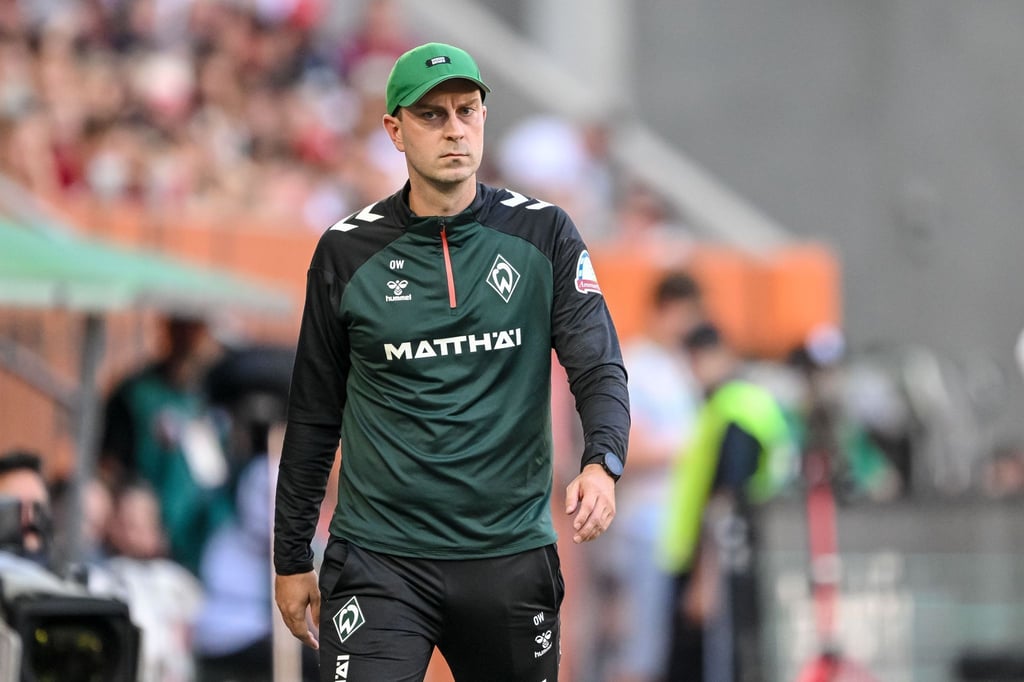 Werder-Trainer Ole Werner fehlt das Verständnis nach der Kritik seiner Spieler.