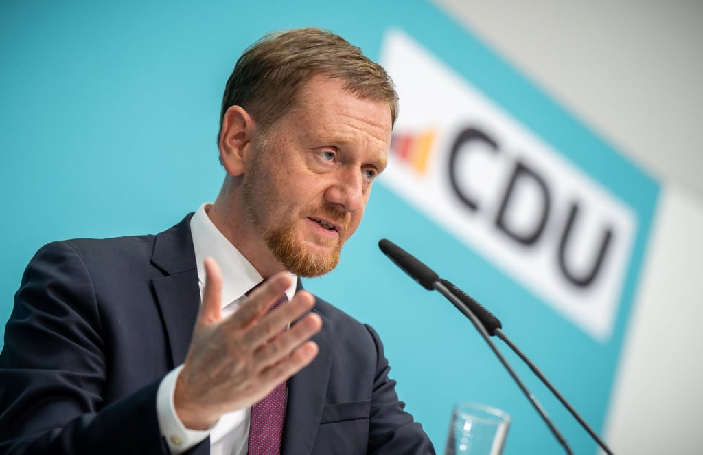Sachsens Ministerpräsident lehnt eine schwarz-grüne Koalition im Bund ab.