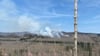 Auch an Tag zwei des Waldbrandes auf dem Brocken sind die Rauchsäulen noch kilometerweit zu sehen. Ausgebrochen ist das Feuer am Freitag, 6. September.