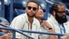 Stephen Curry feuerte von der Tribüne die Amerikanerin Jessica Pegula im US-Open-Finale an.