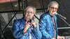 Mario & Christoph, das bekannte Schlagerduo aus Österreich, singt beim Finale des Radwandertages auf dem Weingut Hanke.   