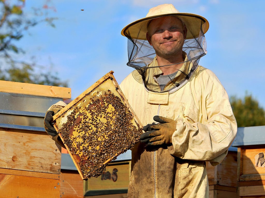 Mathias Schultz ist leidenschaftlicher Imker und Landwirt aus Groß Börnecke.